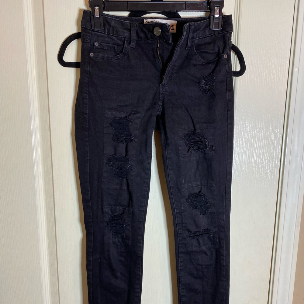 Black Garage Jeans